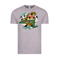 Vintage Zinc New York State Map Vintage Tee - RanaPortraitStore