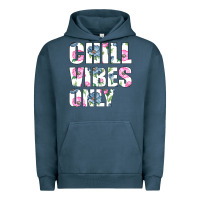 Pigment Midnight Navy Chill Vibes Only Urban Hoodie - Bettercallsaul