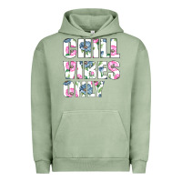 Pigment Oil Green Chill Vibes Only Urban Hoodie - Bettercallsaul