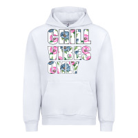 White Chill Vibes Only Urban Hoodie - Bettercallsaul