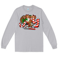 Moon Dust joy with baseball and christmas gift and candies Long Sleeve Tee - AdoDesignShop