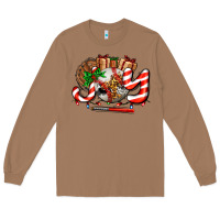 Toasted Coconut joy with baseball and christmas gift and candies Long Sleeve Tee - AdoDesignShop