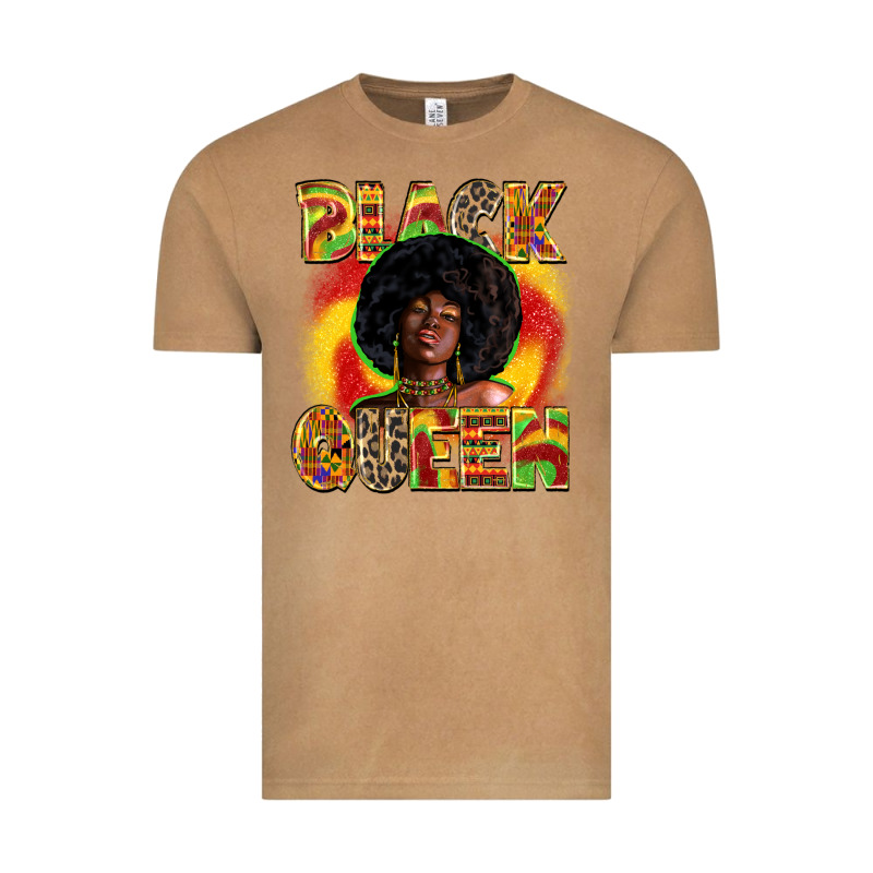 Black Queen Juneteenth Vintage Tee by Zillion Design Studio | Teevron