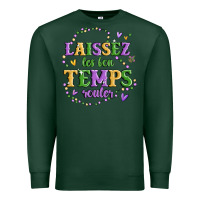 Sports Green laissez les bon temps rouler Premium Sweatshirt - MaliasSmallBusiness