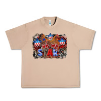 Burro Oh my stars chicken 4th of july Urban Heavy Tee - CowGirlArtShop