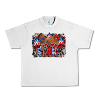 Lunar Rock Oh my stars chicken 4th of july Urban Heavy Tee - CowGirlArtShop