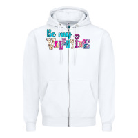 White be my valentine Zipper Hoodie - AdoDesignShop