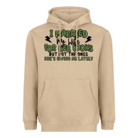 Mushroom i married my wife for her looks Heavyweight Hoodie - MaliasSmallBusiness