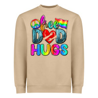 Mushroom free dad hugs Heavyweight Sweatshirt - Zillion Design Studio