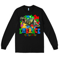 Black embrace difference Long Sleeve Tee - AdoDesignShop