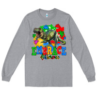 Heather Grey embrace difference Long Sleeve Tee - AdoDesignShop