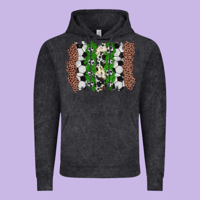 Soccer Brushstroke Vintage Hoodie Designed By Zillion Design Studio