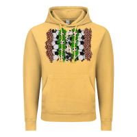 Vintage Mustard soccer brushstroke Vintage Hoodie - Zillion Design Studio