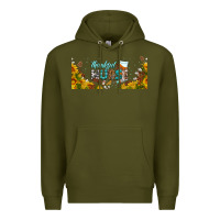 Thankful Nurse Fall Libbey Glass Premium Hoodie | Teevron