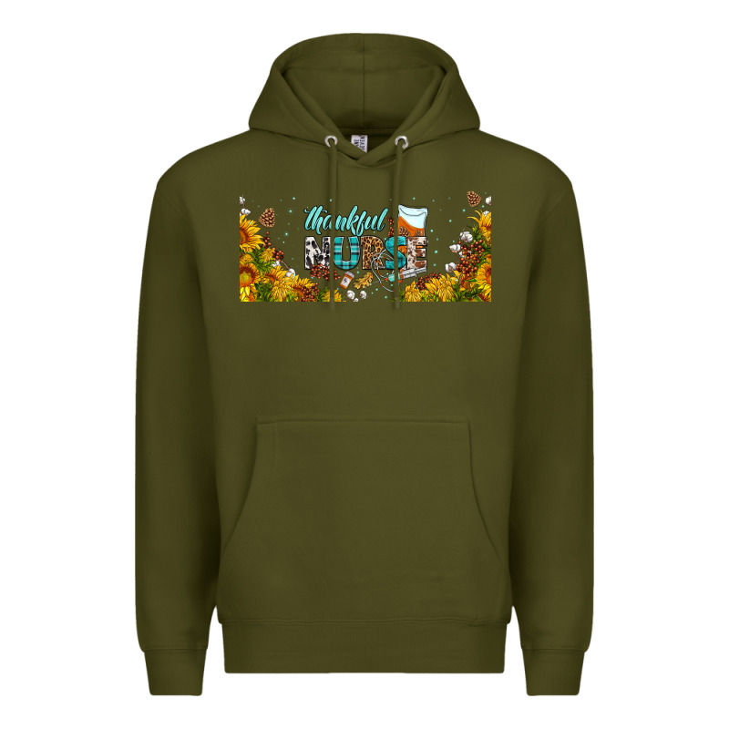 Thankful Nurse Fall Libbey Glass Premium Hoodie by BundleAndBundleShop | Teevron