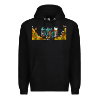 Black thankful nurse fall libbey glass Premium Hoodie - BundleAndBundleShop