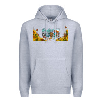 Heather Grey thankful nurse fall libbey glass Premium Hoodie - BundleAndBundleShop