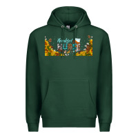 Sports Green thankful nurse fall libbey glass Premium Hoodie - BundleAndBundleShop