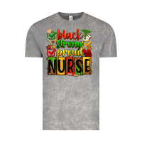 Cloud Rock Black strong proud Nurse juneteeenth Vintage Tee - Zillion Design Studio