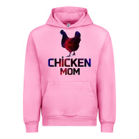 Fuchsia Pink Chicken Mom Urban Hoodie - Bettercallsaul