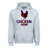 Heather Grey Chicken Mom Urban Hoodie - Bettercallsaul