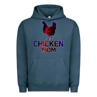 Pigment Midnight Navy Chicken Mom Urban Hoodie - Bettercallsaul