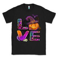 Black halloween love Classic Tee - AdoDesignShop