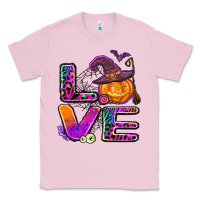 Bubblegum Pink halloween love Classic Tee - AdoDesignShop