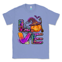 Colony Blue halloween love Classic Tee - AdoDesignShop