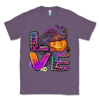 Lavender halloween love Classic Tee - AdoDesignShop