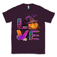 Plum halloween love Classic Tee - AdoDesignShop