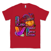 Red halloween love Classic Tee - AdoDesignShop