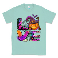 Seafoam halloween love Classic Tee - AdoDesignShop