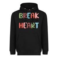 Black break my bed not my heart Heavyweight Hoodie - MaliasSmallBusiness