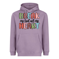 Lavender break my bed not my heart Heavyweight Hoodie - MaliasSmallBusiness