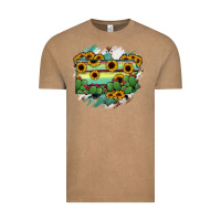 Vintage Coffee Pennsylvania State Map Vintage Tee - RanaPortraitStore