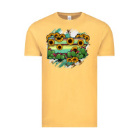 Vintage Mustard Pennsylvania State Map Vintage Tee - RanaPortraitStore