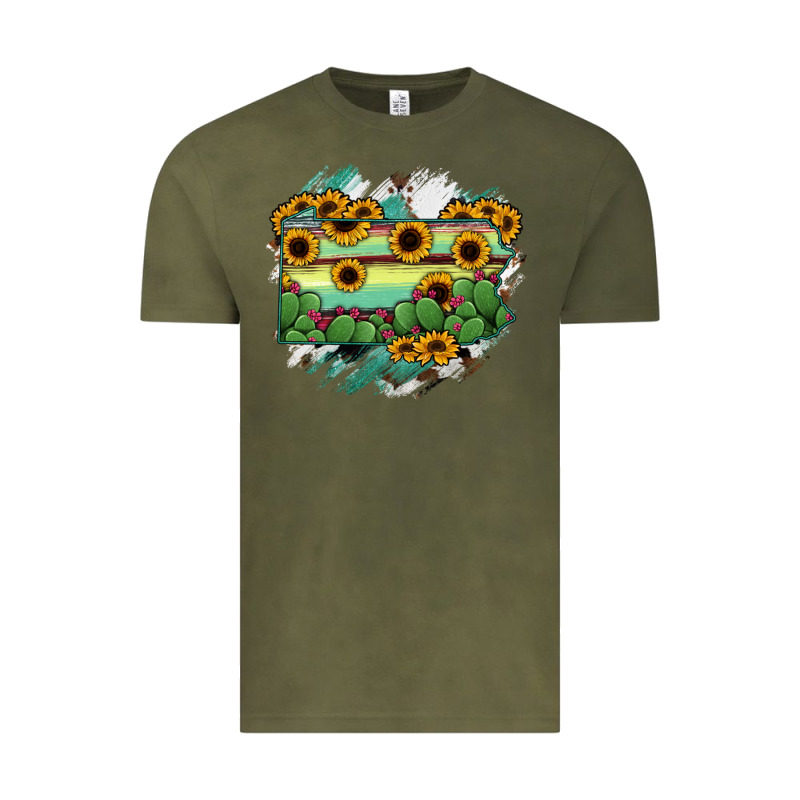 Pennsylvania State Map Vintage Tee by RanaPortraitStore | Teevron