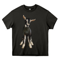 Asphalt Hand Drawn Baby Alpine Goat Heavy Core Tee - LillyAllenDesigns
