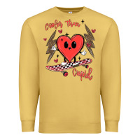 Antique Gold cooler than cupid Premium Sweatshirt - MaliasSmallBusiness
