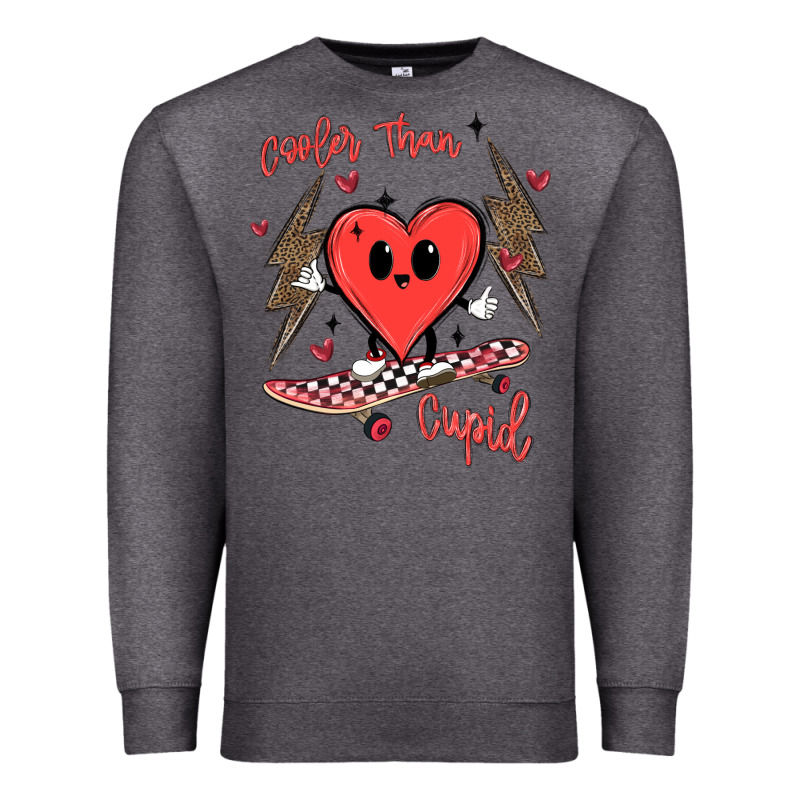 Cooler Than Cupid Premium Sweatshirt by MaliasSmallBusiness | Teevron