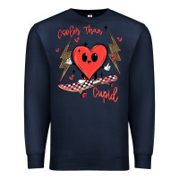 Navy cooler than cupid Premium Sweatshirt - MaliasSmallBusiness