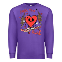 Purple cooler than cupid Premium Sweatshirt - MaliasSmallBusiness