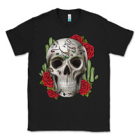 Black skull cactus Classic Tee - JahusDesignShop