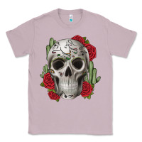 Lilac skull cactus Classic Tee - JahusDesignShop