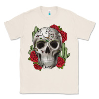 Natural skull cactus Classic Tee - JahusDesignShop