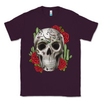 Plum skull cactus Classic Tee - JahusDesignShop