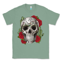 Sage skull cactus Classic Tee - JahusDesignShop