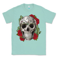 Seafoam skull cactus Classic Tee - JahusDesignShop