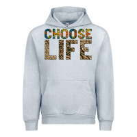 Heather Grey Choose life Urban Hoodie - Bettercallsaul